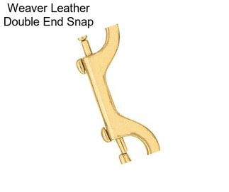 Weaver Leather Double End Snap