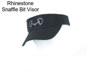 Rhinestone Snaffle Bit Visor