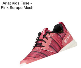 Ariat Kids Fuse - Pink Serape Mesh