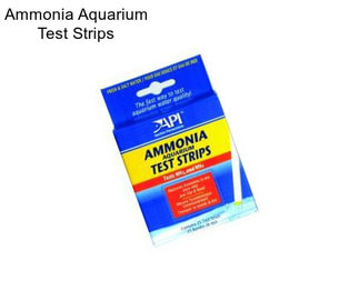 Ammonia Aquarium Test Strips