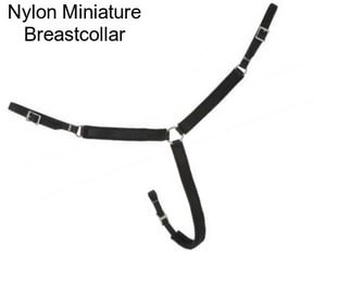 Nylon Miniature Breastcollar