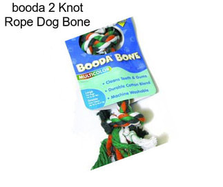 Booda 2 Knot Rope Dog Bone