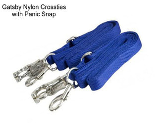 Gatsby Nylon Crossties with Panic Snap