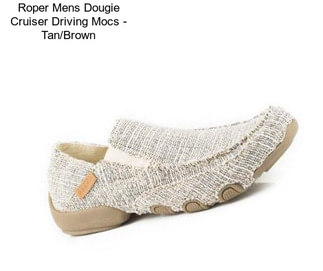 Roper Mens Dougie Cruiser Driving Mocs - Tan/Brown