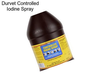 Durvet Controlled Iodine Spray