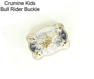 Crumine Kids Bull Rider Buckle