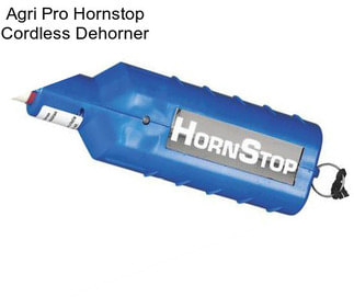 Agri Pro Hornstop Cordless Dehorner
