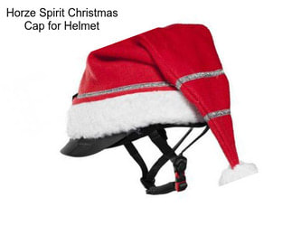 Horze Spirit Christmas Cap for Helmet