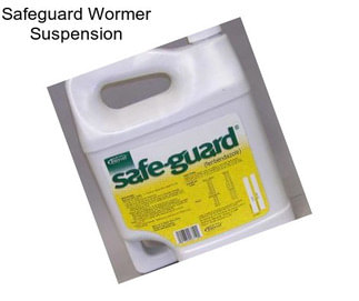 Safeguard Wormer Suspension
