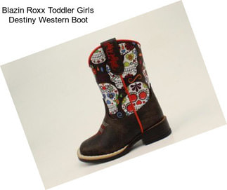 Blazin Roxx Toddler Girls Destiny Western Boot