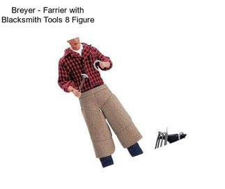 Breyer - Farrier with Blacksmith Tools 8\