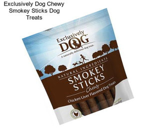 Exclusively Dog Chewy Smokey Sticks Dog Treats