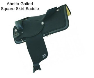 Abetta Gaited Square Skirt Saddle