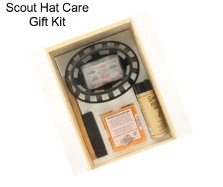 Scout Hat Care Gift Kit