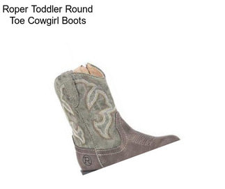 Roper Toddler Round Toe Cowgirl Boots