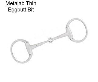 Metalab Thin Eggbutt Bit