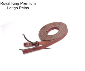 Royal King Premium Latigo Reins