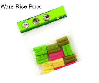 Ware Rice Pops