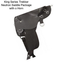 King Series Trekker Neutron Saddle Package with o Horn