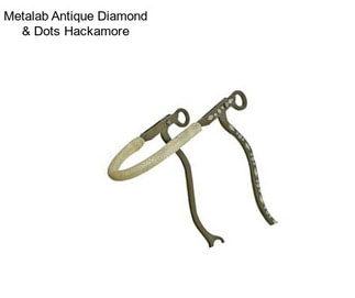 Metalab Antique Diamond & Dots Hackamore