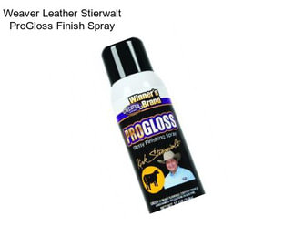 Weaver Leather Stierwalt ProGloss Finish Spray