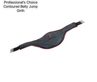 Professional\'s Choice Contoured Belly Jump Girth