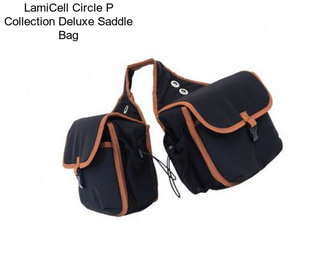 LamiCell Circle P Collection Deluxe Saddle Bag