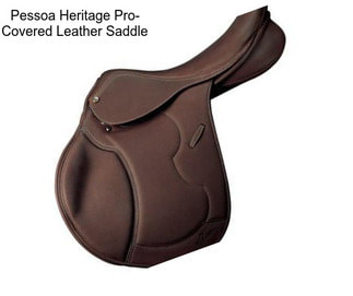 Pessoa Heritage Pro- Covered Leather Saddle