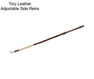 Tory Leather Adjustable Side Reins