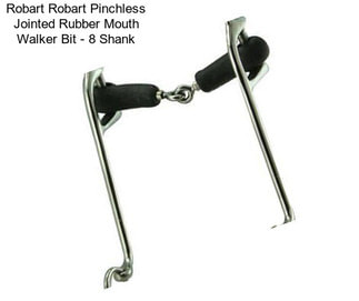 Robart Robart Pinchless Jointed Rubber Mouth Walker Bit - 8 Shank