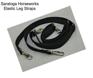 Saratoga Horseworks Elastic Leg Straps