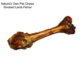 Nature\'s Own Pet Chews Smoked Lamb Femur