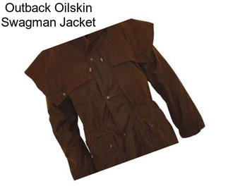 Outback Oilskin Swagman Jacket