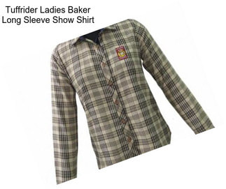 Tuffrider Ladies Baker Long Sleeve Show Shirt