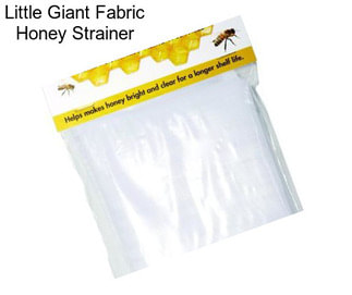 Little Giant Fabric Honey Strainer