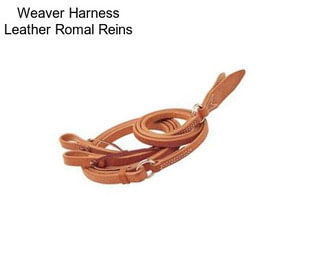 Weaver Harness Leather Romal Reins