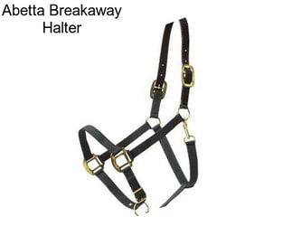 Abetta Breakaway Halter