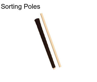 Sorting Poles