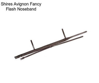 Shires Avignon Fancy Flash Noseband