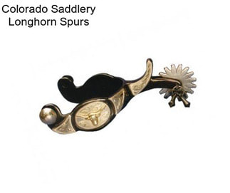 Colorado Saddlery Longhorn Spurs