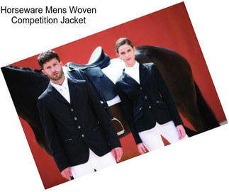 Horseware Mens Woven Competition Jacket