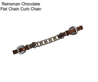 Reinsman Chocolate Flat Chain Curb Chain