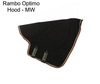 Rambo Optimo Hood - MW