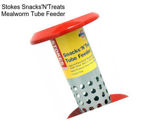 Stokes Snacks\'N\'Treats Mealworm Tube Feeder