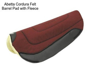 Abetta Cordura Felt Barrel Pad with Fleece