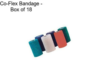 Co-Flex Bandage - Box of 18