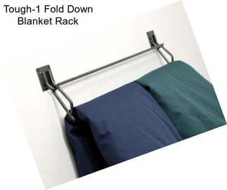 Tough-1 Fold Down Blanket Rack
