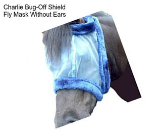 Charlie Bug-Off Shield Fly Mask Without Ears