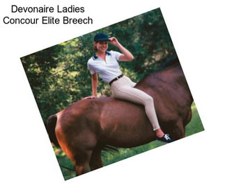 Devonaire Ladies Concour Elite Breech