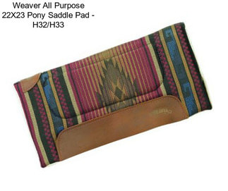 Weaver All Purpose 22X23 Pony Saddle Pad - H32/H33